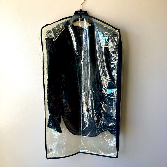 RARE! Balmain x HM embellished shirt in size 2. W/ original dust bag and hanger - Picture 4 of 6